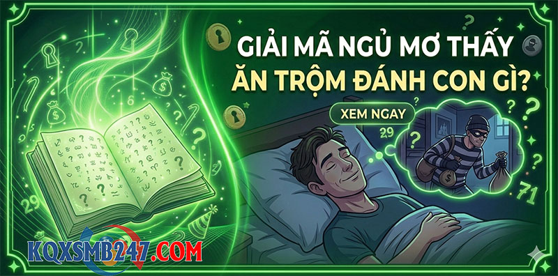 Giải mã giấc mơ ăn trộm đánh con gì